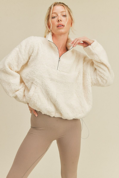 Half-Zip Pullover Soft Fleece