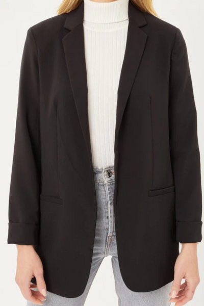 All Business Blazer - Black