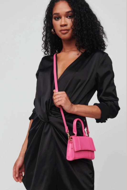 Twyla Crossbody - Bubblegum Pink